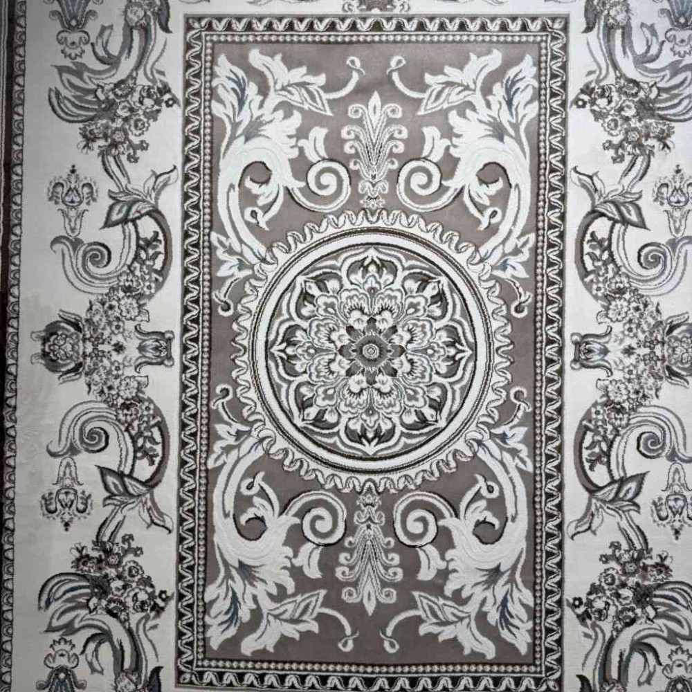 سجاد تركي ياسمين نقش فرنسي 9052A بيج مقاس 400*500