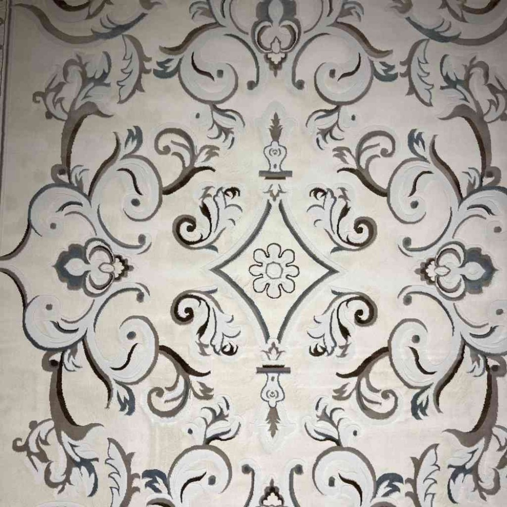 سجاد تركي ياسمين 9053A بيج مقاس 150*220