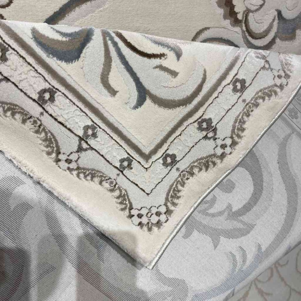 سجاد تركي ياسمين 9053A بيج مقاس 150*220