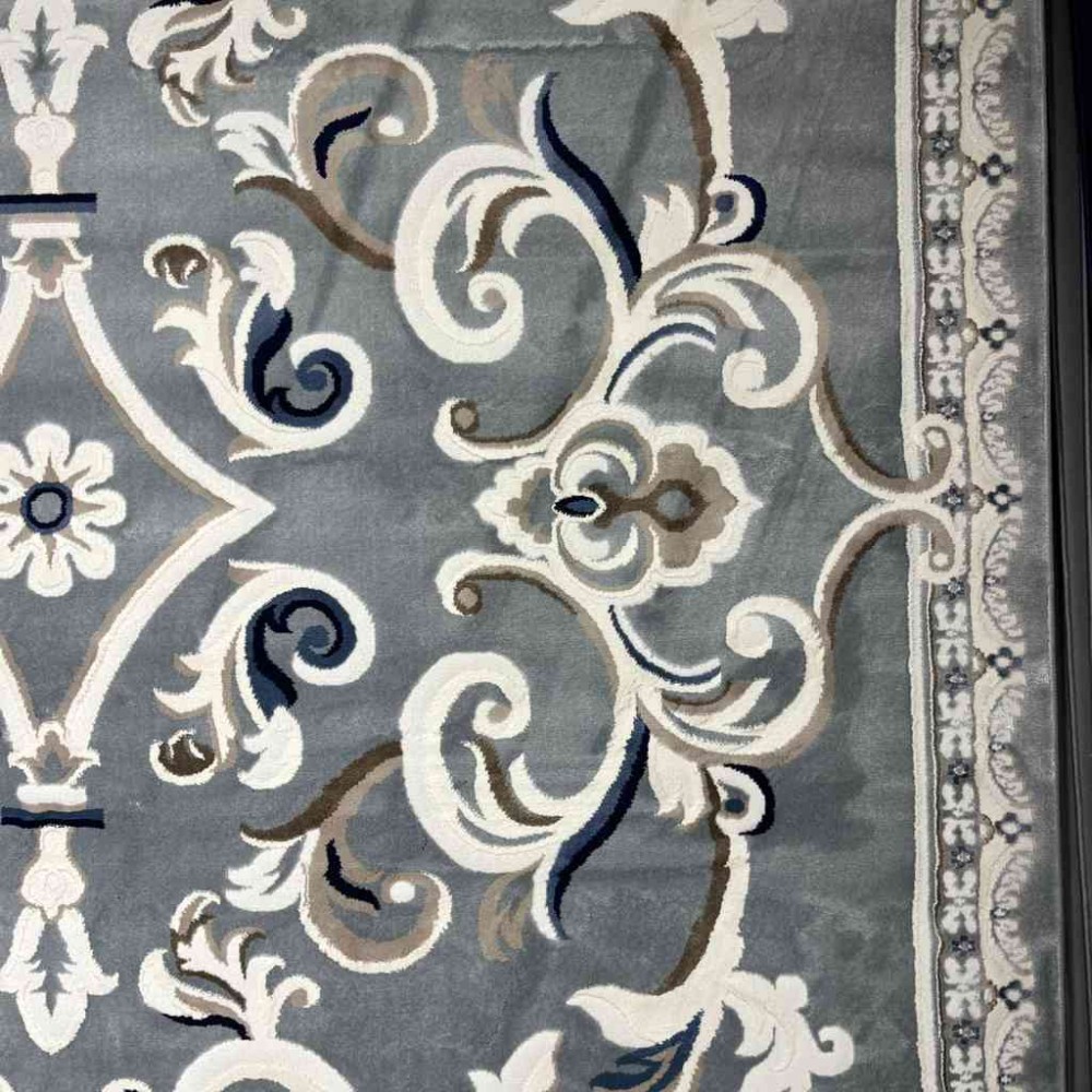 سجاد تركي ياسمين 9053A رصاصي مقاس 50*80