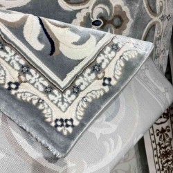 سجاد تركي ياسمين 9053A رصاصي مقاس 50*80