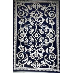 سجاد تركي ياسمين 9053A كحلي مقاس 400*500