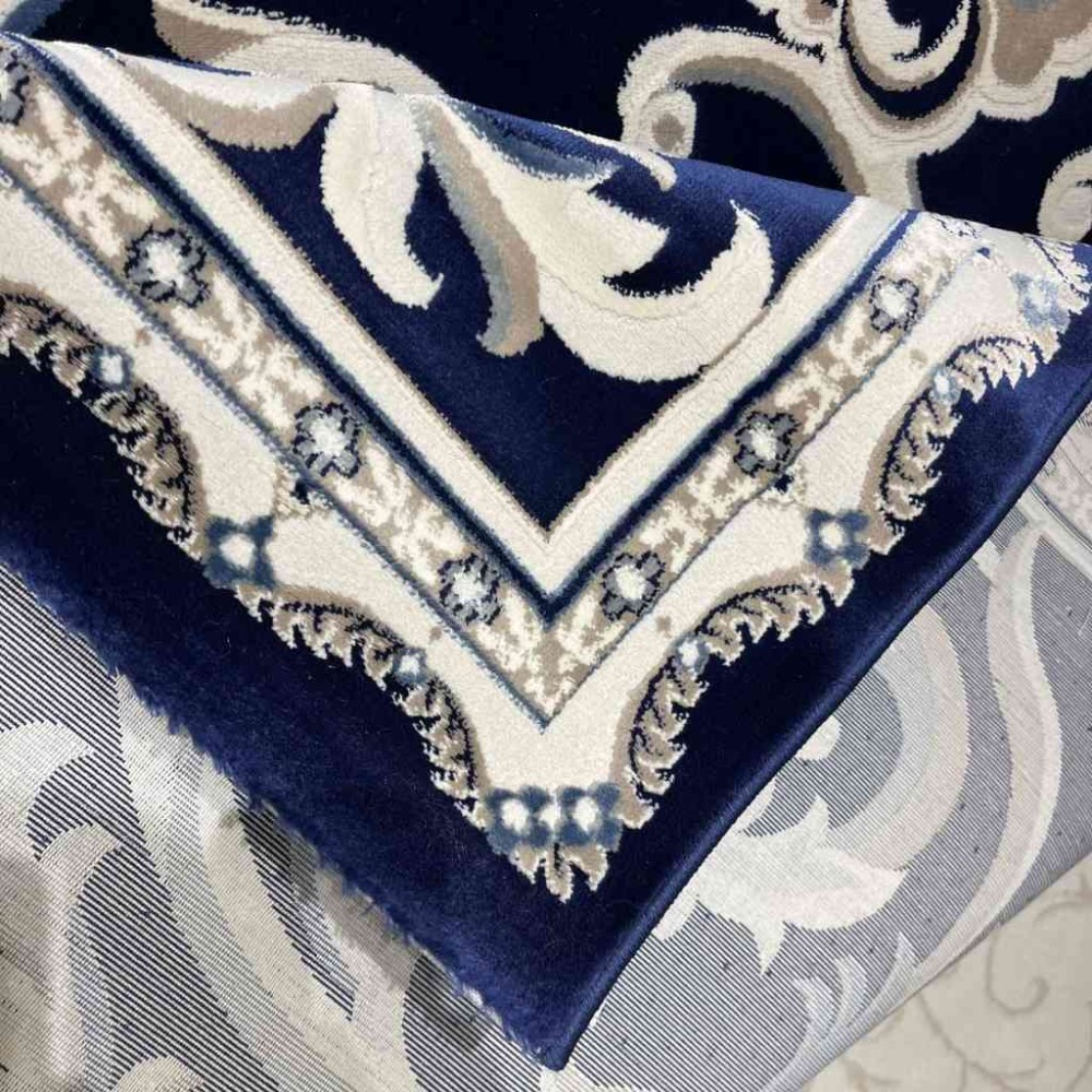 سجاد تركي ياسمين 9053A كحلي مقاس 400*500 سجاد تركي ياسمين 9053A كحلي مقاس 400*500