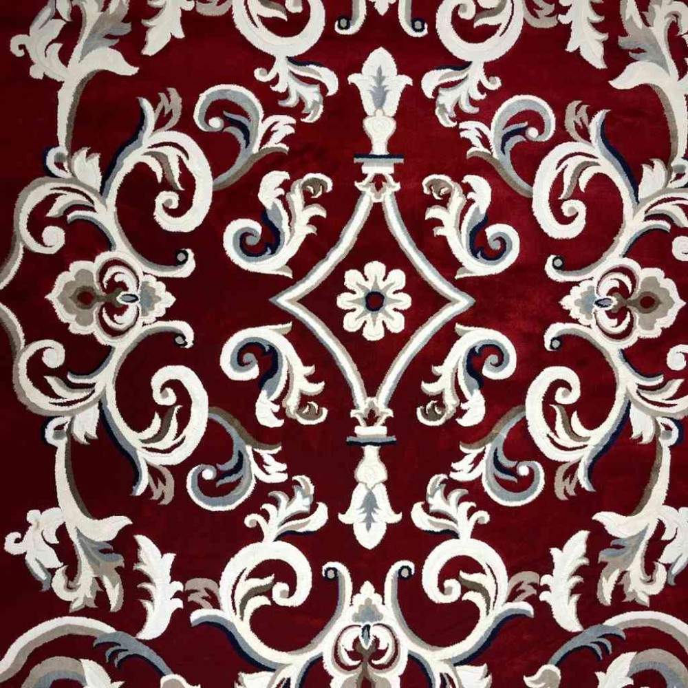 سجاد تركي ياسمين 9053A احمر مقاس 50*80