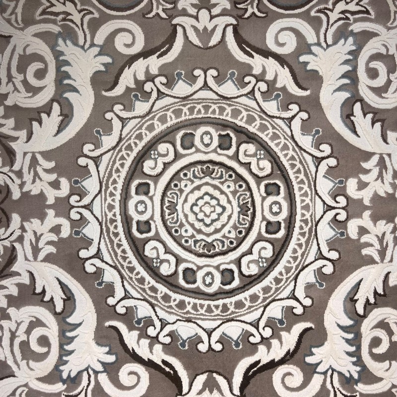 سجاد تركي ياسمين 9073A بيج غامق مقاس 50*80