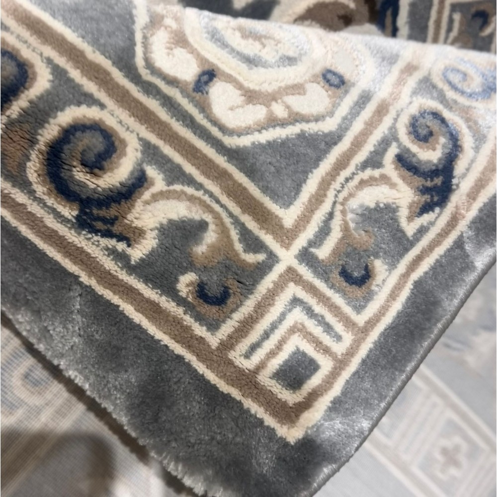 سجاد تركي ياسمين 9073A رصاصي مقاس 50*80