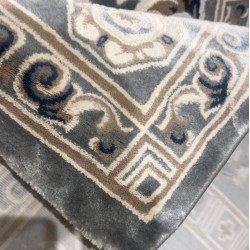 سجاد تركي ياسمين 9073A رصاصي مقاس 50*80