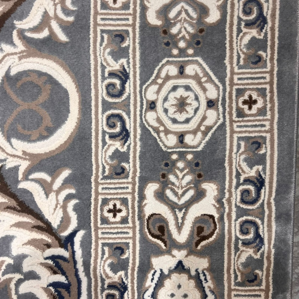 سجاد تركي ياسمين 9073A رصاصي مقاس 50*80