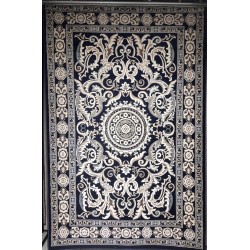 سجاد تركي ياسمين 9073A كحلي مقاس 50*80