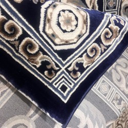 سجاد تركي ياسمين 9073A كحلي مقاس 50*80