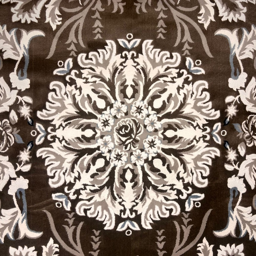 سجاد تركي ياسمين 9074A بني مقاس 50*80