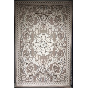 سجاد تركي ياسمين 9074A بيج غامق مقاس 250*350