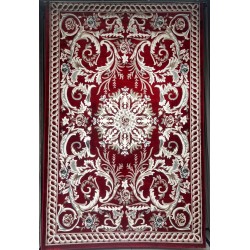 سجاد تركي ياسمين 9074A احمر مقاس 50*80