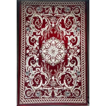 سجاد تركي ياسمين 9074A احمر مقاس 50*80