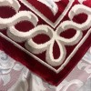 سجاد تركي ياسمين 9074A احمر مقاس 80*150