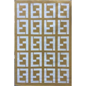 سجاد فندي مايباخ ابيض ذهبي سجاد فندي مايباخ ابيض ذهبي