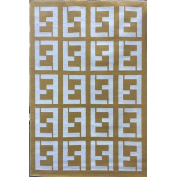 سجاد فندي مايباخ ابيض ذهبي