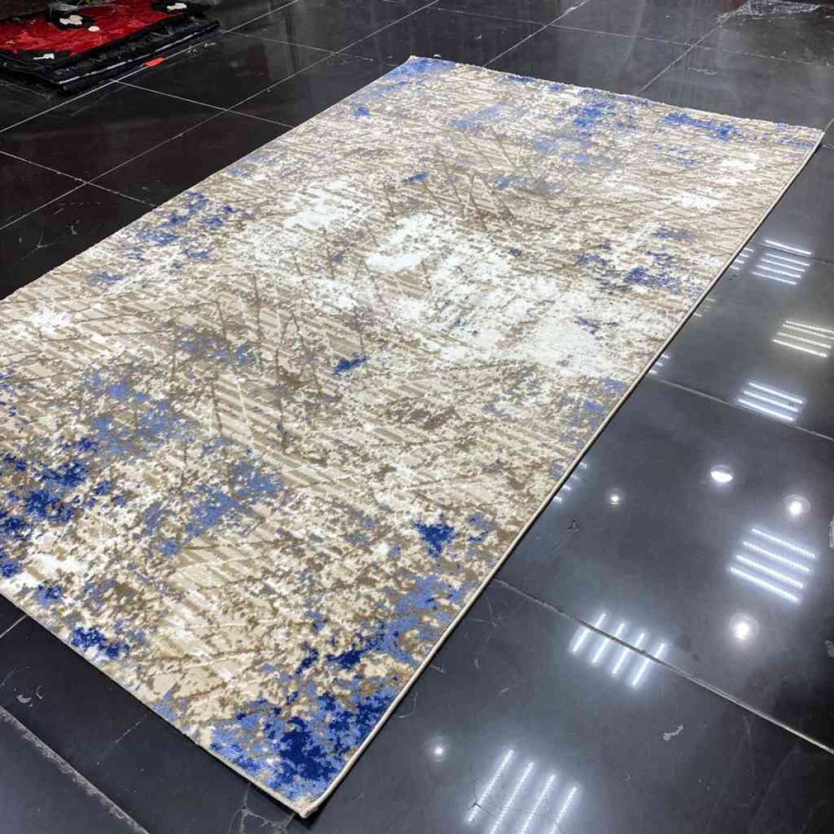 سجاد ميراج بلغاري 107 بيج  ازرق