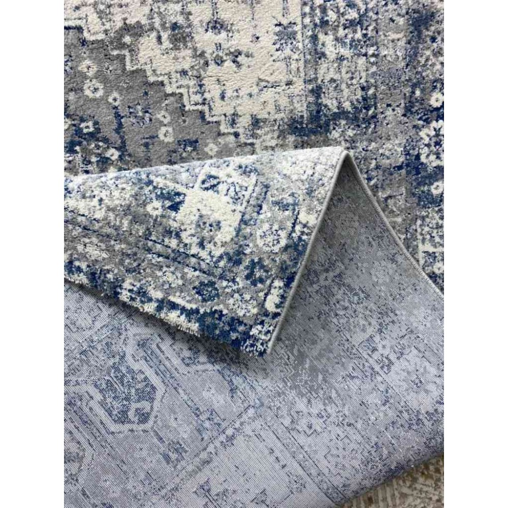 سجاد بلغاري فينزيا 424 رصاصي و كحلي