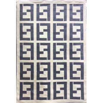 سجاد ماركات فندي ابيض و رصاصي