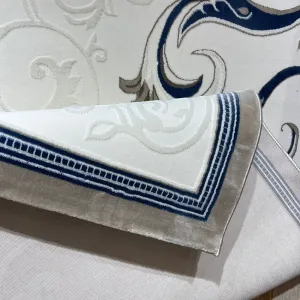 سجاد تركي المصممين النخبة 06167C سماوي مقاس 150*220 سجاد تركي المصممين النخبة 06167C سماوي مقاس 150*220