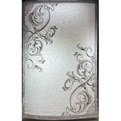 سجاد تركي المصممين النخبة 06167C  بيج فاتح مقاس 80*150