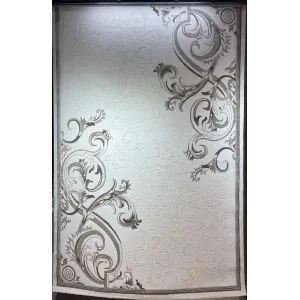 سجاد تركي المصممين النخبة 06167C ابيض مقاس 100*300