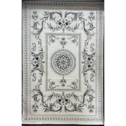 سجاد تركي نقش فرنسي باريس 32125B بيج فاتح مقاس 250*350
