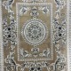 سجاد تركي نقش فرنسي باريس 32125B بيج مقاس 50*80