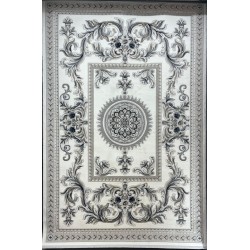سجاد تركي نقش فرنسي باريس 32125B كريم مقاس 250*350