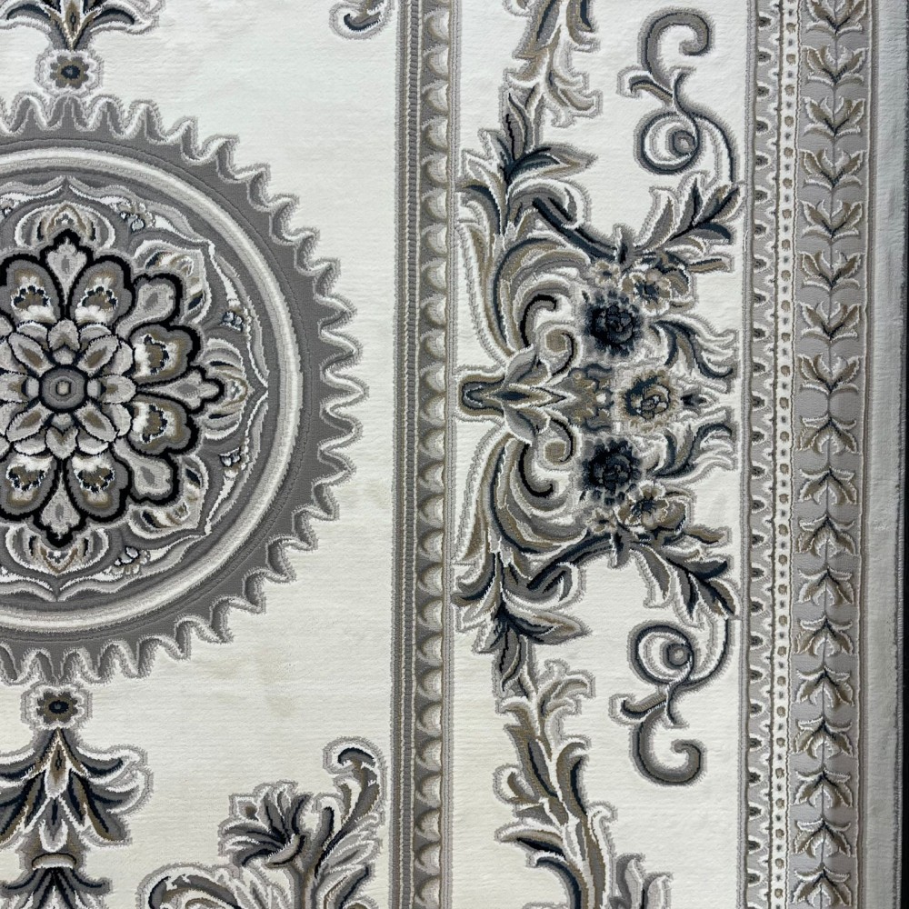 سجاد تركي نقش فرنسي باريس 32125B كريم مقاس 250*350