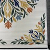 سجاد يدوي الهبه تصميم كوري HR19A كريم كحلي مقاس 200*300