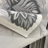 سجاد يدوي الهبه تصميم كوري HR22A رصاصي فاتح بيج مقاس 250*350