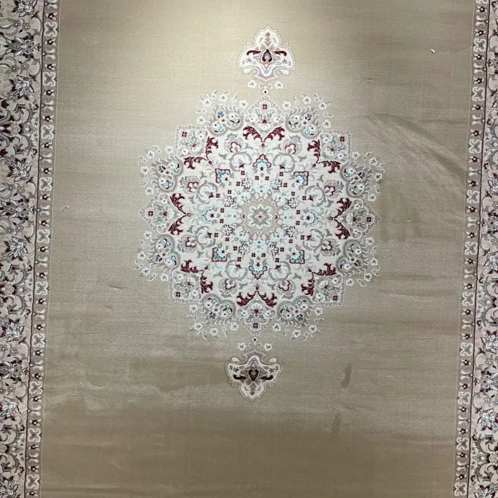 سجاد اصفهان تركي كلاسيك E506B بيج مقاس 50*80