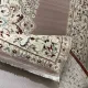 سجاد اصفهان تركي كلاسيك E506B بني مقاس 400*800 - اصفهان سجاد تركي كلاسيك