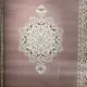 سجاد اصفهان تركي كلاسيك E506B بني مقاس 400*800 - اصفهان سجاد تركي كلاسيك