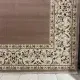 سجاد اصفهان تركي كلاسيك E506B بني مقاس 400*800 - اصفهان سجاد تركي كلاسيك