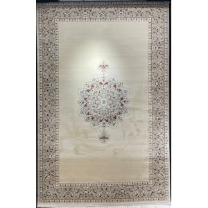 سجاد اصفهان تركي كلاسيك E506B كريم مقاس 300*600