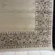سجاد اصفهان تركي كلاسيك E506B كريم مقاس 50*80 - اصفهان سجاد تركي كلاسيك