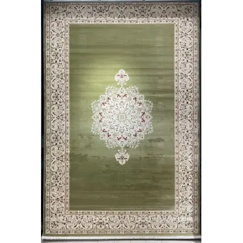 سجاد اصفهان تركي كلاسيك E506B اخضر مقاس 50*80