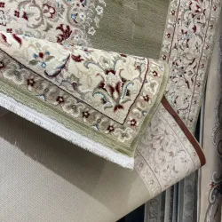 سجاد اصفهان تركي كلاسيك E506B اخضر مقاس 50*80 سجاد اصفهان تركي كلاسيك E506B اخضر مقاس 50*80