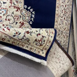سجاد اصفهان تركي كلاسيك E506B كحلي مقاس 400*800 سجاد اصفهان تركي كلاسيك E506B كحلي مقاس 400*800