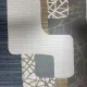 سجاد تركي المصممين لمسة HC02A كريم سماوي مقاس 50*80