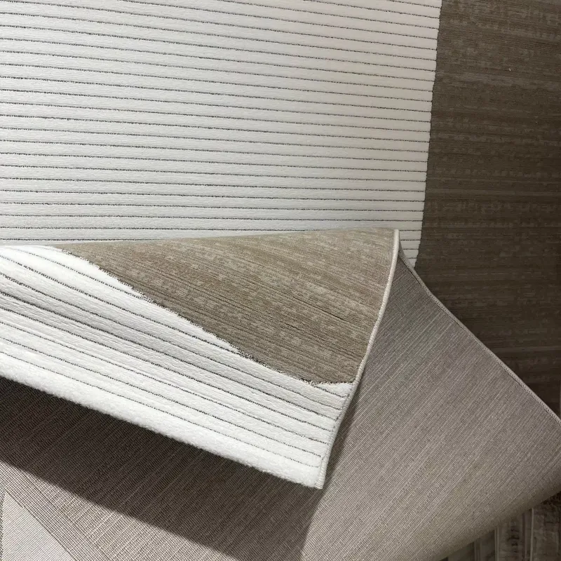سجاد تركي المصممين لمسة HC02A كريم بني مقاس 50*80