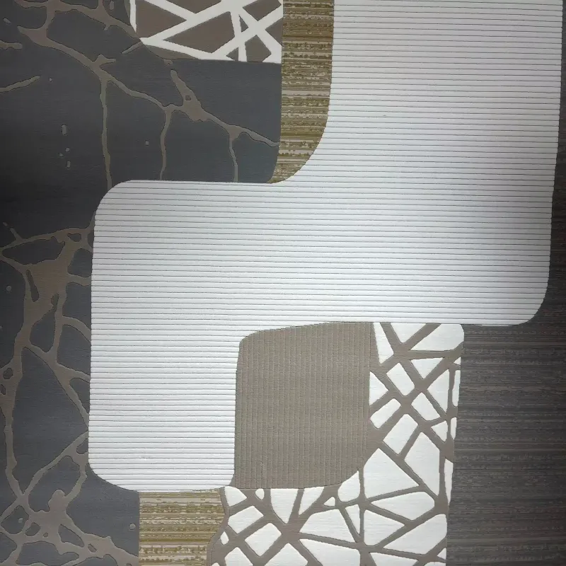 سجاد تركي المصممين لمسة HC02A كريم رصاصي مقاس 300*400