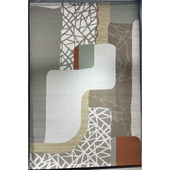 سجاد تركي المصممين لمسة HC02A كريم ابيض مقاس 50*80