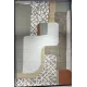 سجاد تركي المصممين لمسة HC02A كريم ابيض مقاس 100*200