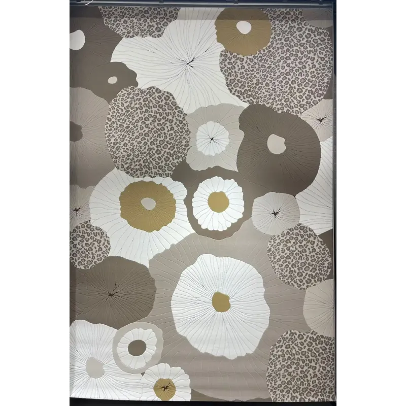 سجاد تركي المصممين لمسة HC03A كريم بني مقاس 250*350