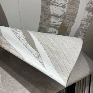 سجاد تركي المصممين لمسة HC32A كريم ابيض مقاس 50*80