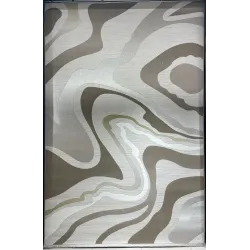 سجاد تركي المصممين لمسة HC35A كريم بني مقاس 400*500